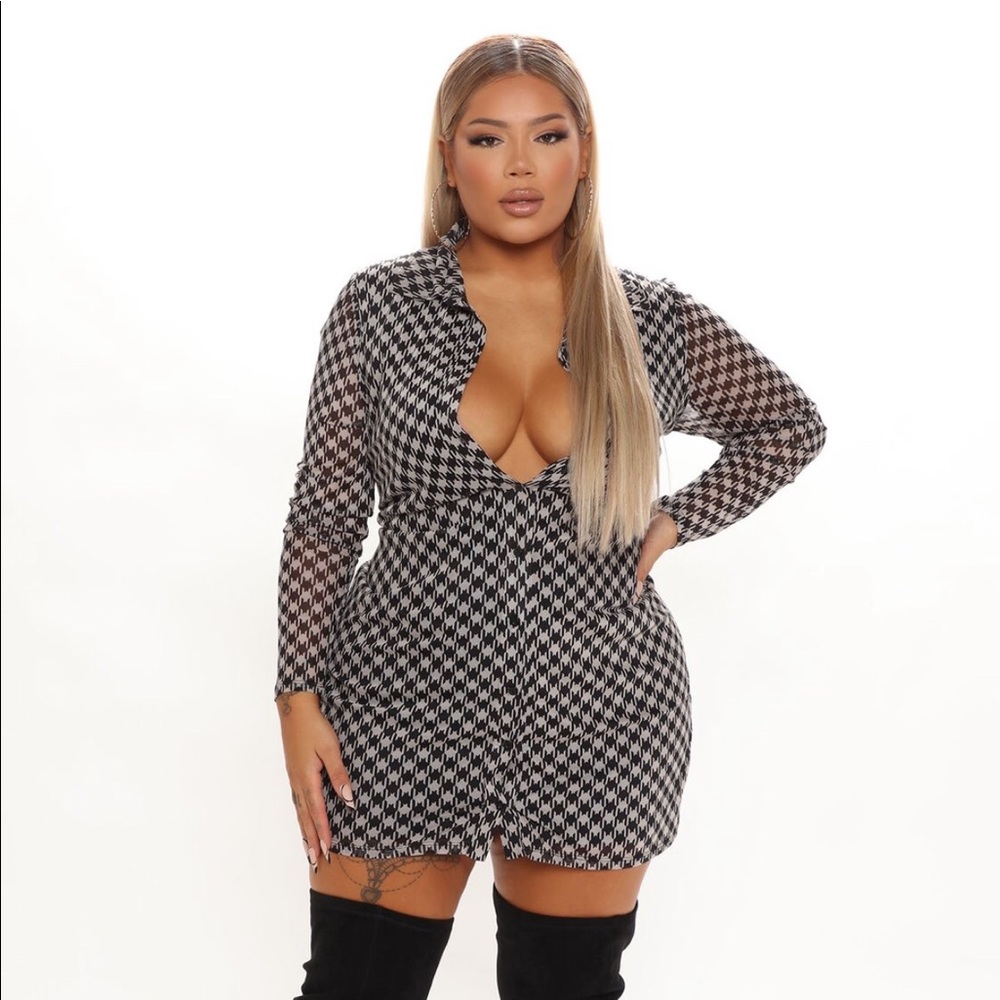 NWT Fashion Nova Natalia Shirt Dress